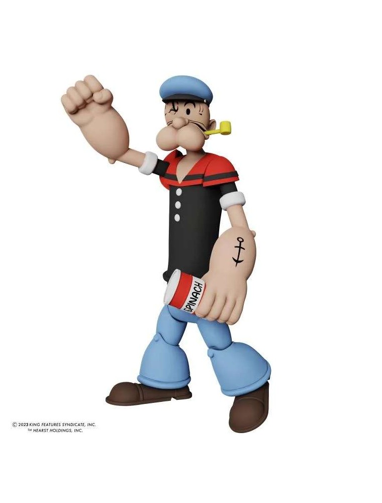 Popeye Power Stars Popeye Af Action Figura Boss Fight Studio