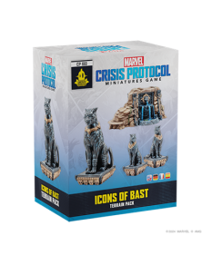 Marvel Crisis Protocol - Icons of Bast Terrain Pack