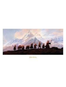 Il Signore Degli Anelli Art Print The Fellowship Of The Ring: 20th Anniversary 59 X 30 Cm Weta Workshop