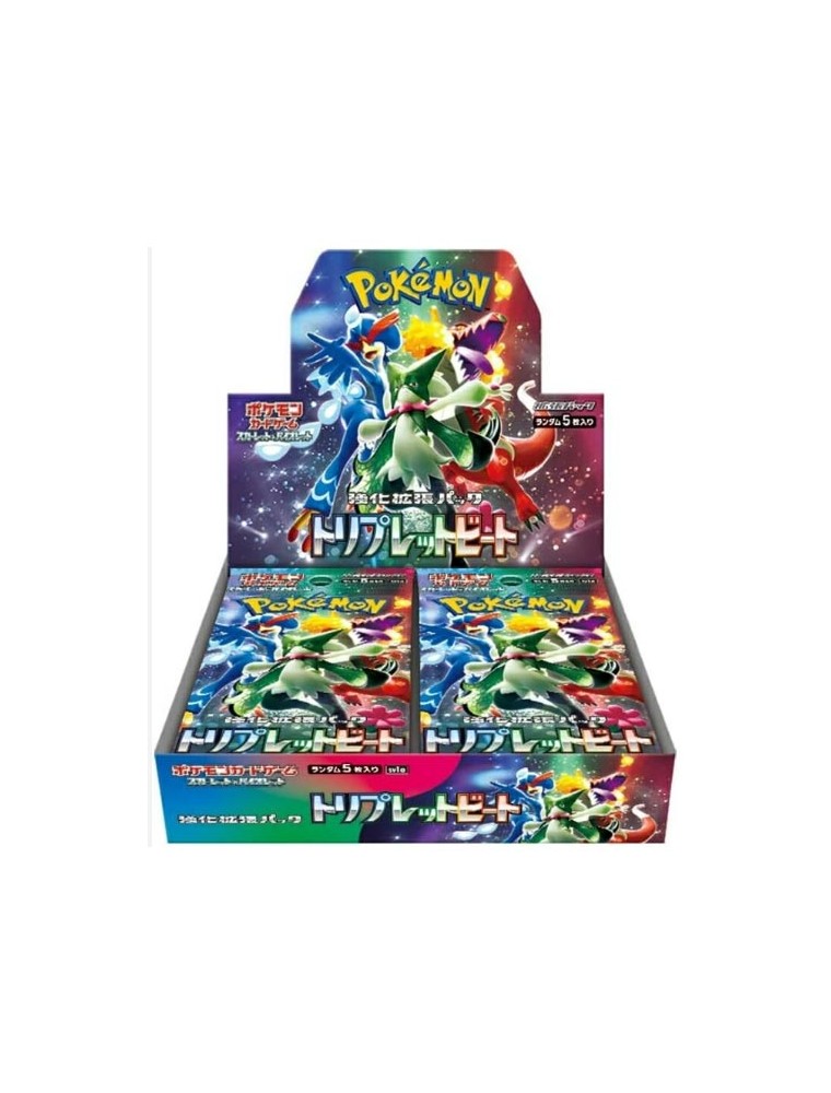 Pokémon TCG Triple Beat Booster Box da 30 Buste (JAP)