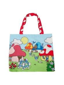 The Smurfs By Loungefly Tela Borsa Portatutto Village Life Loungefly