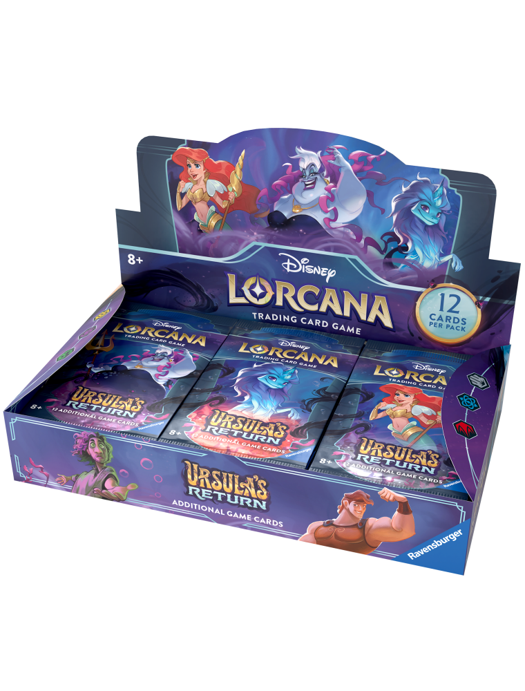 Disney Lorcana - Ursula's Return Booster Box 24 Buste ENG Ravensburger