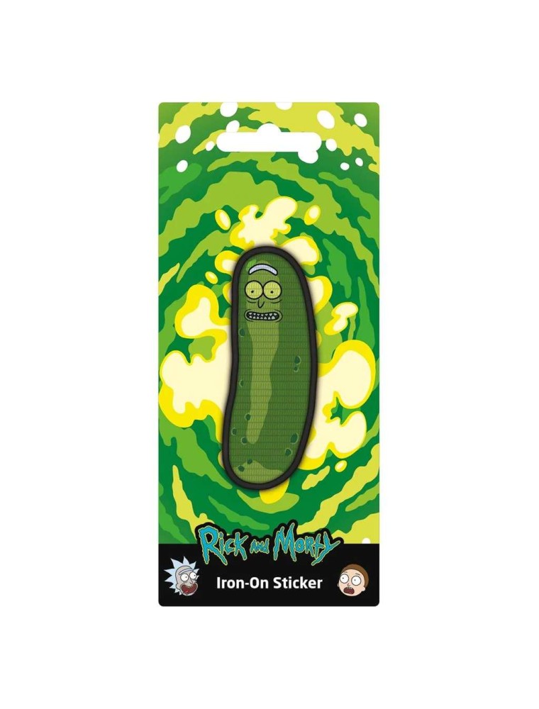 Rick E Morty Pickle Rick Iron On Stick Accessori Abbigliamento Pyramid International