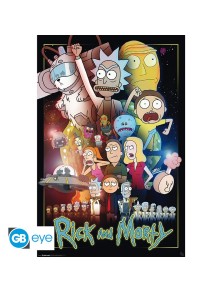 Rick E Morty - Poster Maxi 91.5x61 - Wars