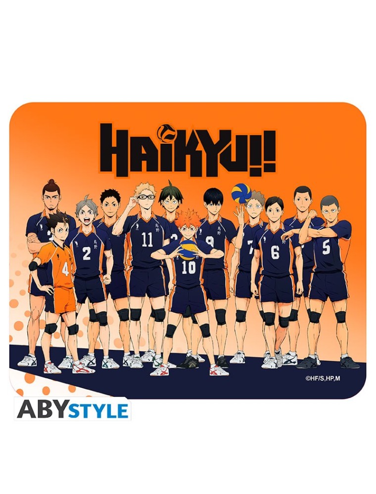 Haikyu!! - Flexible Tappetino Per Mouse - "karasuno Team"