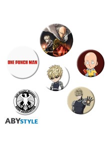 ONE PUNCH MAN - Badge Pack - Saitama & Genos