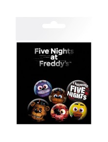 FIVE NIGHTS AT FREDDY'S – Badge Pack – Mix