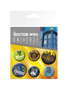 DOCTOR WHO - Badge Pack -...