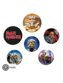 IRON MAIDEN - Badge Pack - Mix