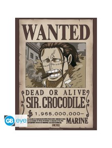 ONE PIECE - Poster Chibi 52x38 - Wanted Crocodile Wano