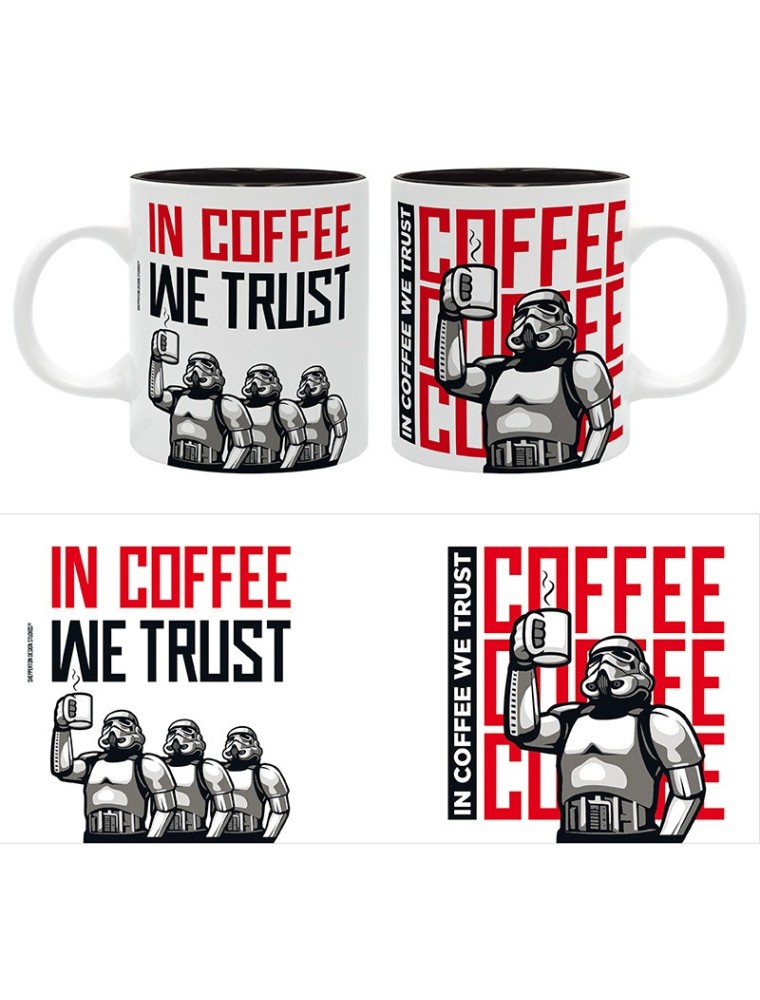 Original Stormtroopers - Tazza - 320ml - "in Coffee We Trust"