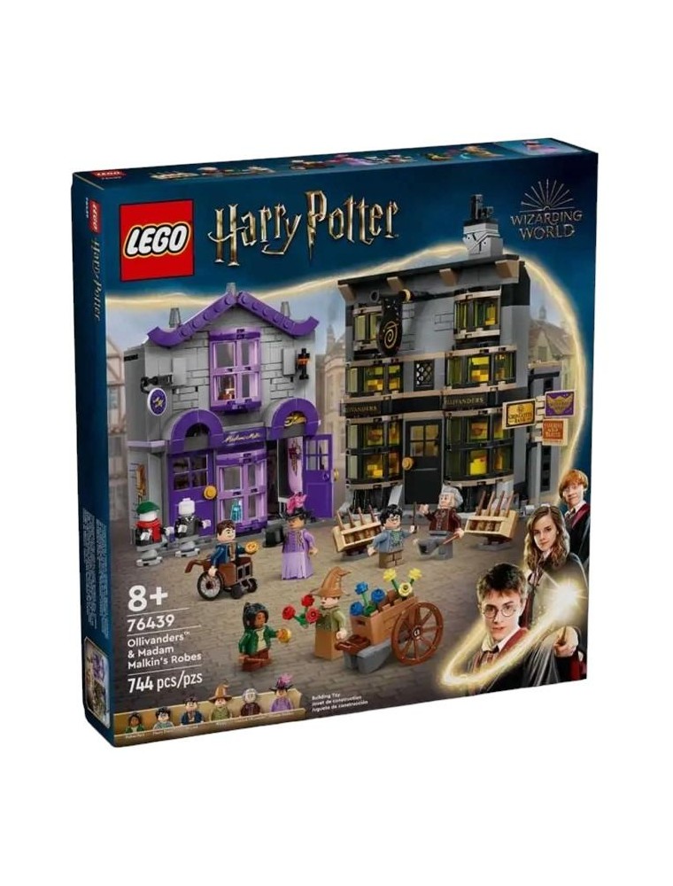 LEGO HARRY POTTER 76439 -OLIVANDER E MADAMA MCCLAN: ABITI PER TUTTE LE OCCASIONI