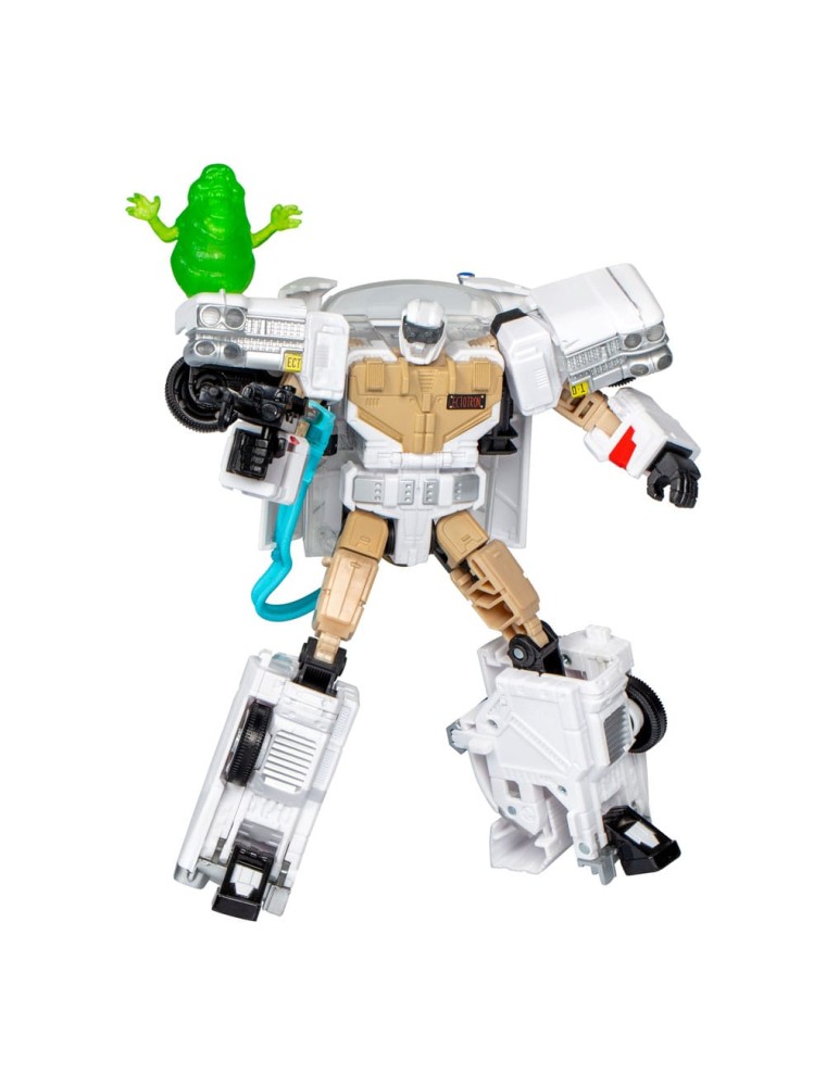 Transformers X Ghostbusters Action Figura Ectotron Ecto-1 18 Cm Hasbro