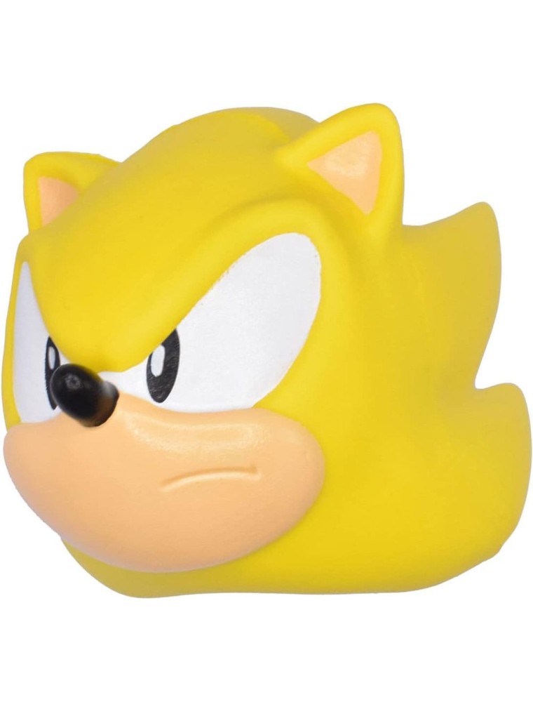 Sonic The Hedgehog Mega Squishme Anti-stress Figura Super Sonic 15 Cm Just Toys