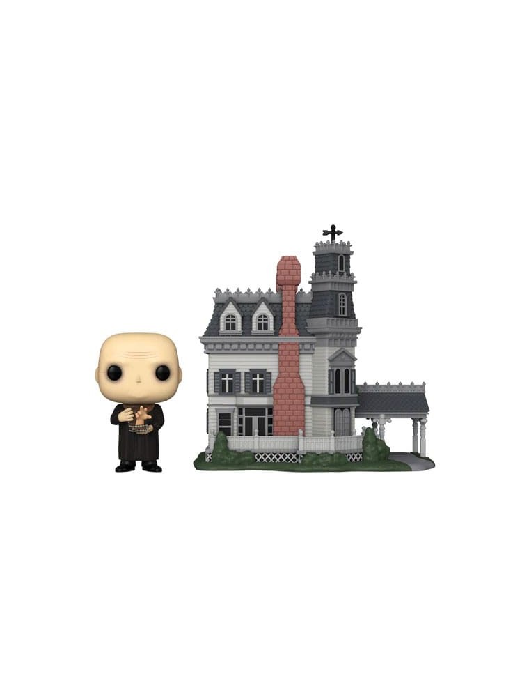 The Addams Family Pop! Town Vinile Figura Addams Home W/uncle Fester 9 Cm Funko