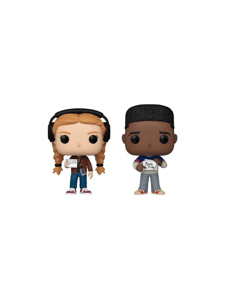 Stranger Things Pop! Animation Vinile Figures 2-pack Max & Lucas 9 Cm Funko