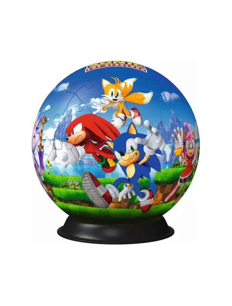 Sonic - The Hedgehog 3d Puzzle Characters Puzzle Ball (72 Pezzi) Ravensburger