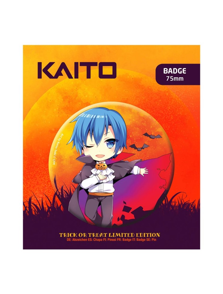 Hatsune Miku Spilla Badge Halloween Edizione Limitata Kaito Popbuddies