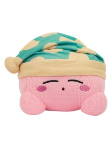 Kirby Nuiguru-knit Peluche Figura Kirby Sleeping Mega 25 Cm Tomy