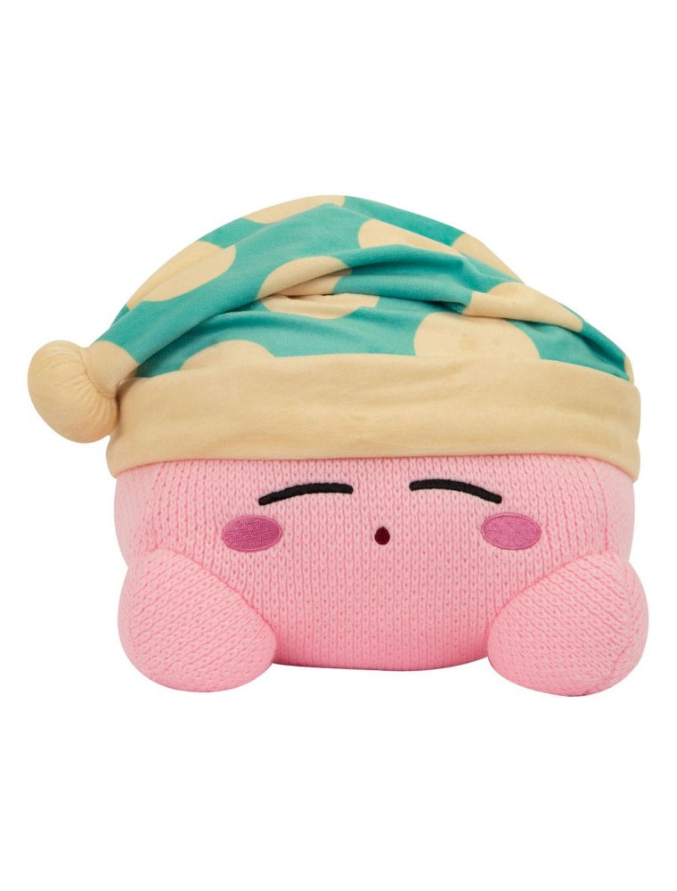 Kirby Nuiguru-knit Peluche Figura Kirby Sleeping Mega 25 Cm Tomy