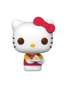 Hello Kitty Pop! Sanrio Vinile Figura Hello Kitty Con Dessert 9 Cm Funko