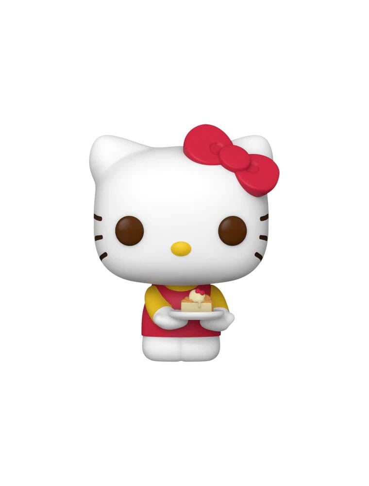 Hello Kitty Pop! Sanrio Vinile Figura Hello Kitty Con Dessert 9 Cm Funko