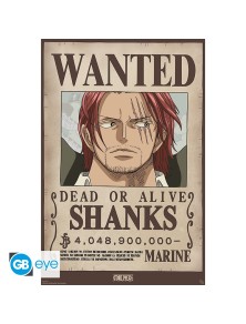 ONE PIECE - Poster Maxi 91.5x61 - Wanted Shanks Wano