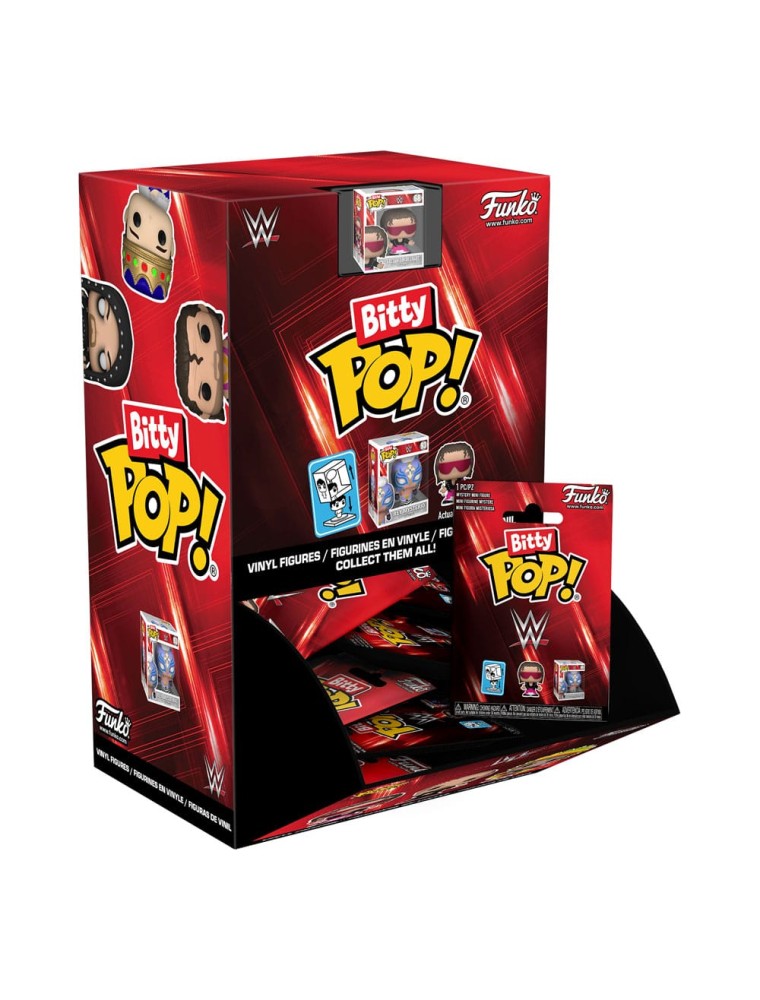 Wwe Bitty Pop! Vinile Figura  Wwe 2,5 Cm Funko