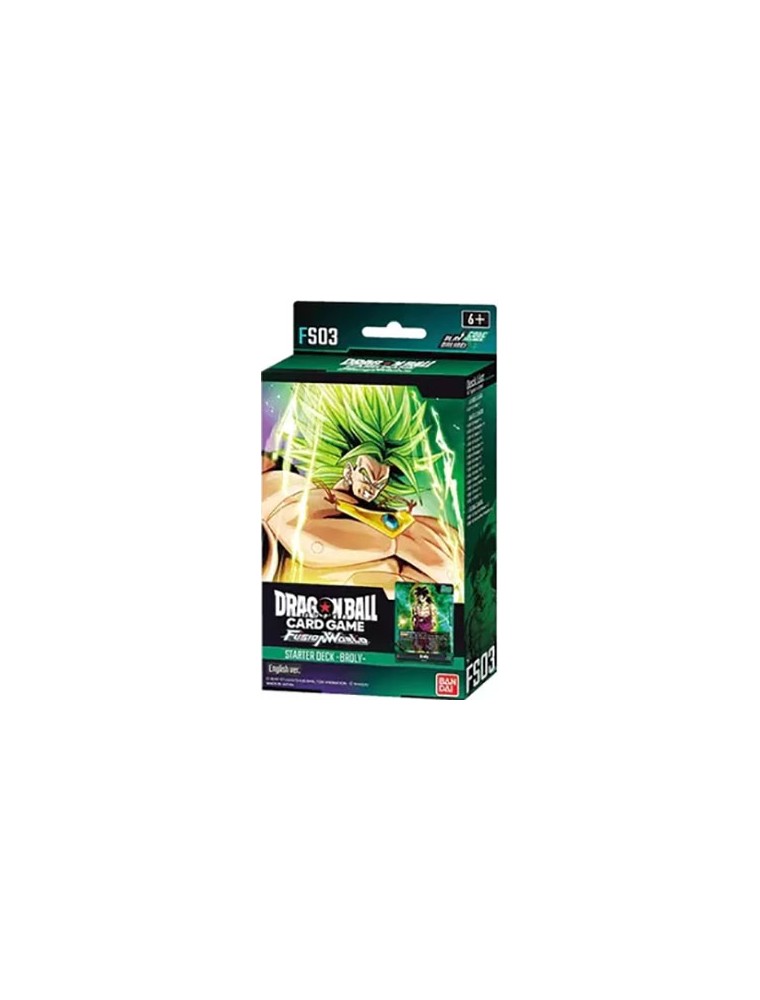 Dragon Ball Super Card Game Fusion World Starter Deck Broly FS03 (ENG) Bandai