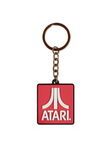 Atari Rubber Portachiavi Logo Difuzed