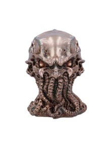 JAMES RYMAN BRONZE CTHULHU SKULL FIG Figura Nemesis Now