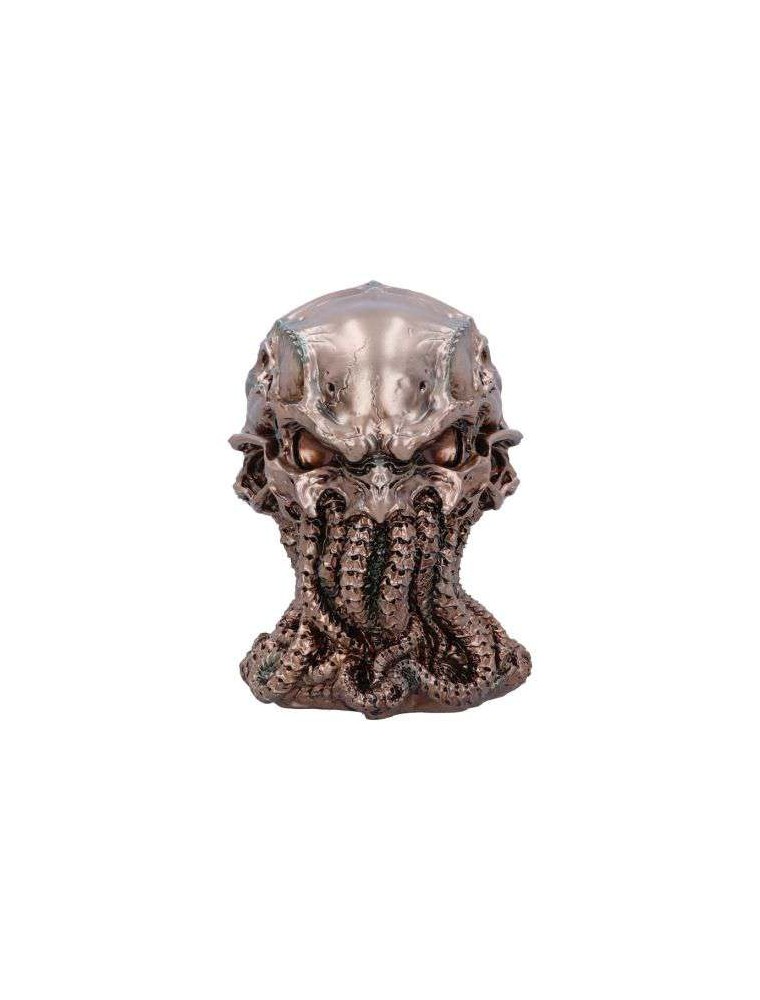 JAMES RYMAN BRONZE CTHULHU SKULL FIG Figura Nemesis Now