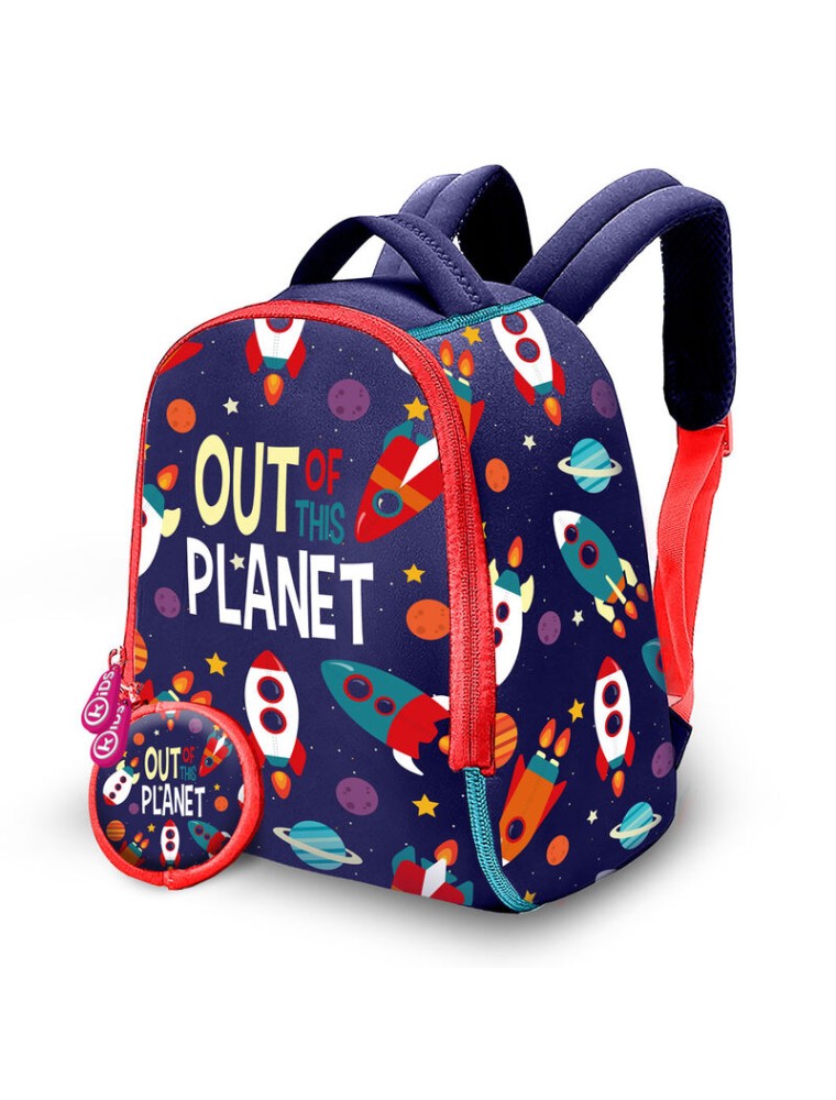 Out Planet Zaino + Borsellino Neoprene Zaino 25cm Bambino Licensing