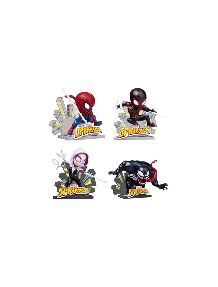 Marvel Hero Box Attack Series Mini Figures Spider-Man 8 Cm  YuMe Toys