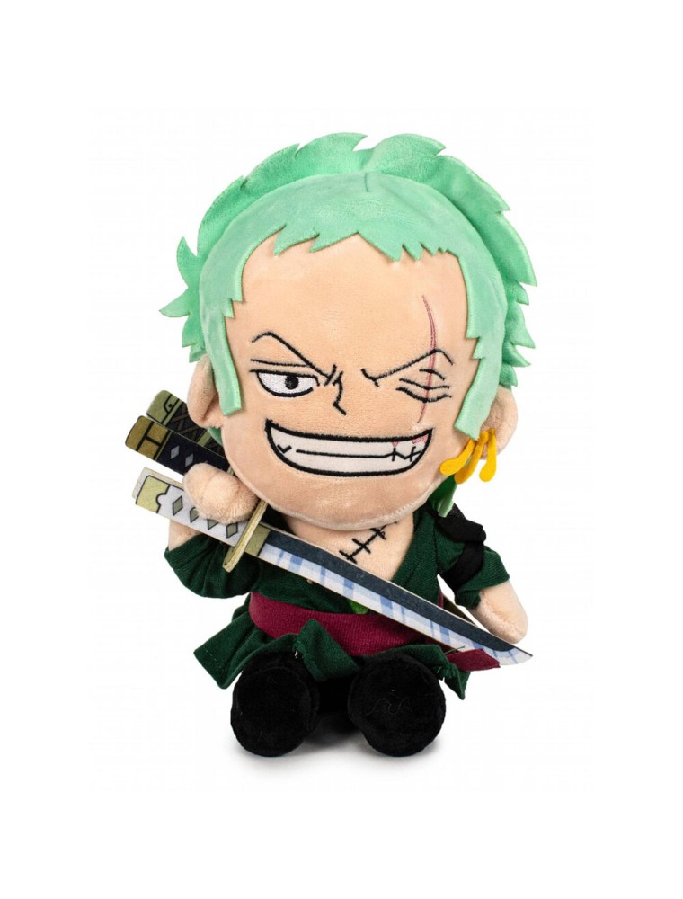 One Piece Roronoa Zoro Peluche 25cm Play By Play