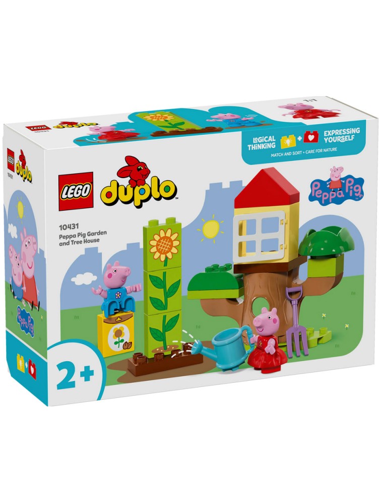 10431 DUPLO IL GARDINO E LA CASA SULL'ALBERO DI PEPPA PIG LEGO - LEGO