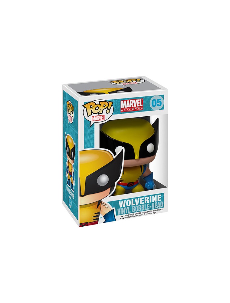 FUNKO POP MARVEL UNIVERSE WOLVERINE CLASSIC BOBBLE 05 MARVEL - FUNKO