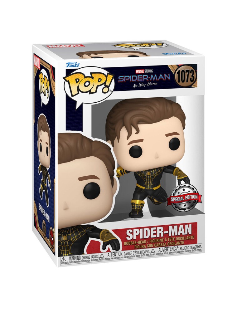 Pop Figura Marvel Spider-man No Way Home Spider-man Esclusiva Funko