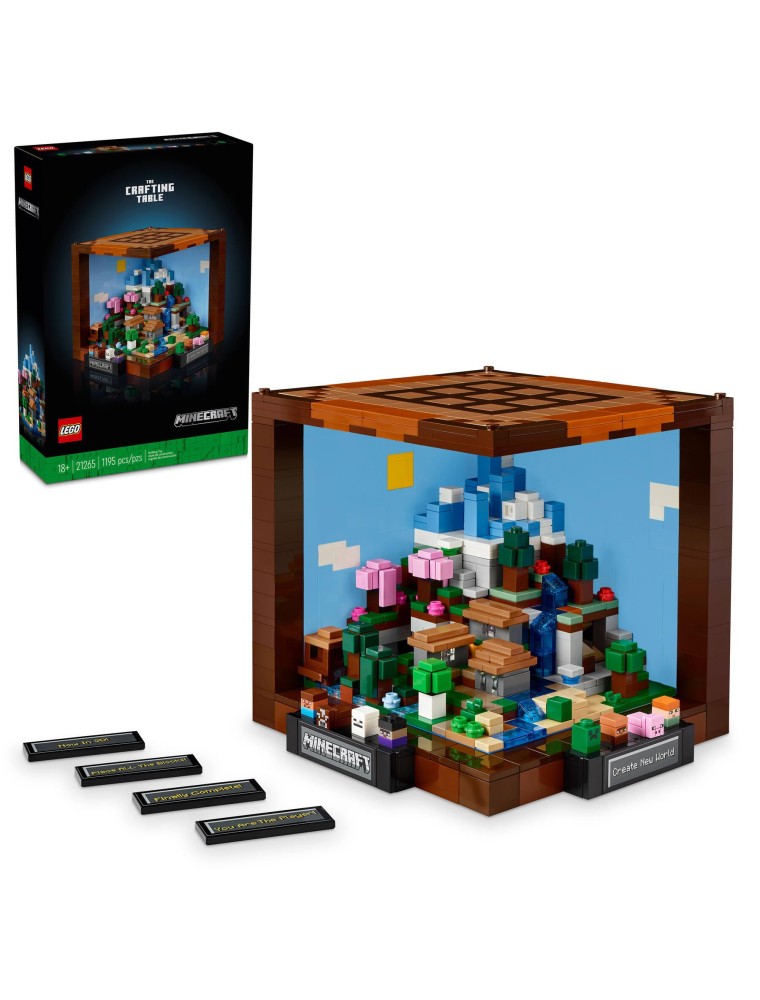 LEGO MINECRAFT 21265 - BANCO DA LAVORO