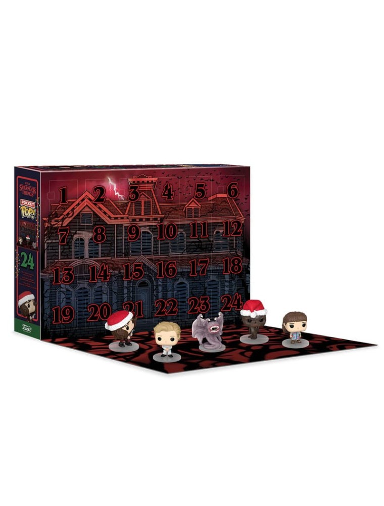 Stranger Things Pocket Pop! Calendario Dell'avvento 2024 Funko