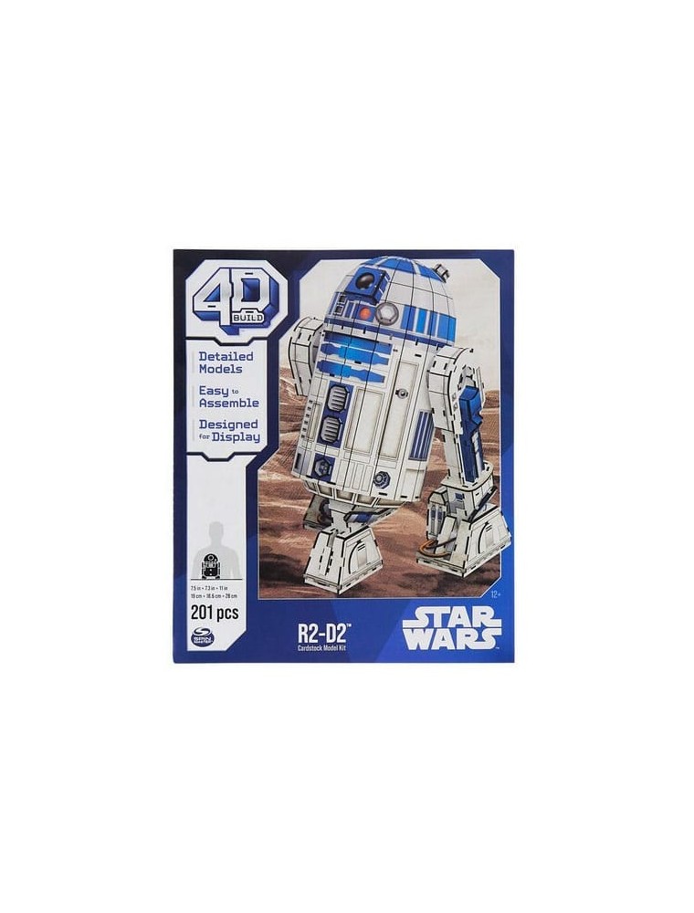 Star Wars: 4D Build - R2-D2 3D Puzzle Spin Master