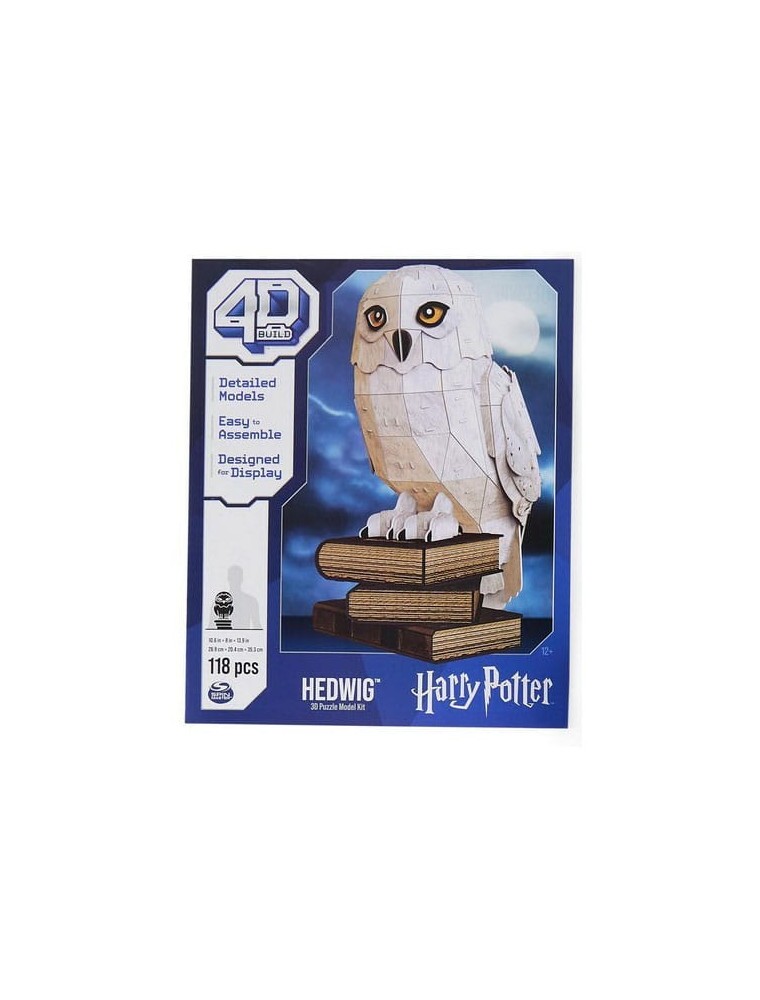 Harry Potter: 4D Build - Hedwig 3D Puzzle Spin Master