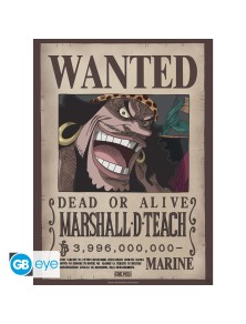 ONE PIECE - Poster Chibi 52x38 - Wanted Blackbeard Wano