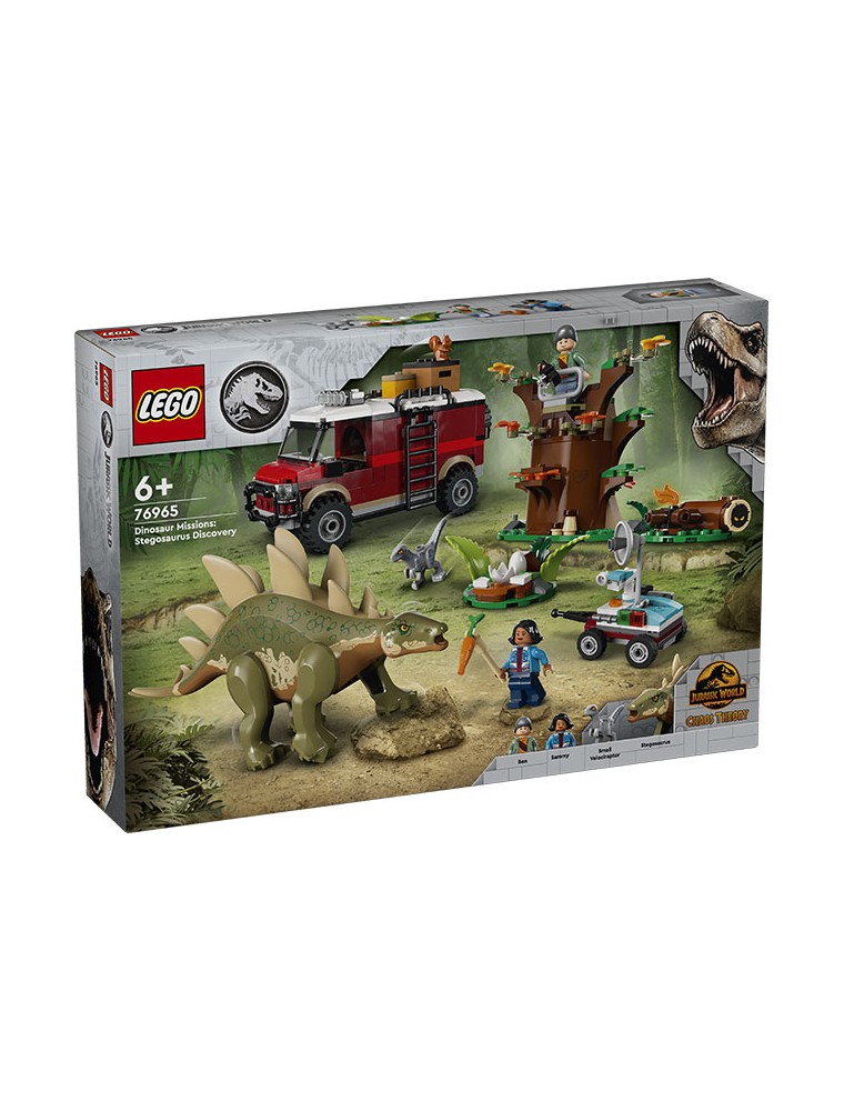 76965 JURASSIC WORLD: SCOPERTA DELLO STEGOSAURO LEGO - LEGO