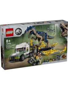 76966 JURASSIC WORLD: CAMION DI TRASPORTO DELL'ALLOSAURO LEGO - LEGO