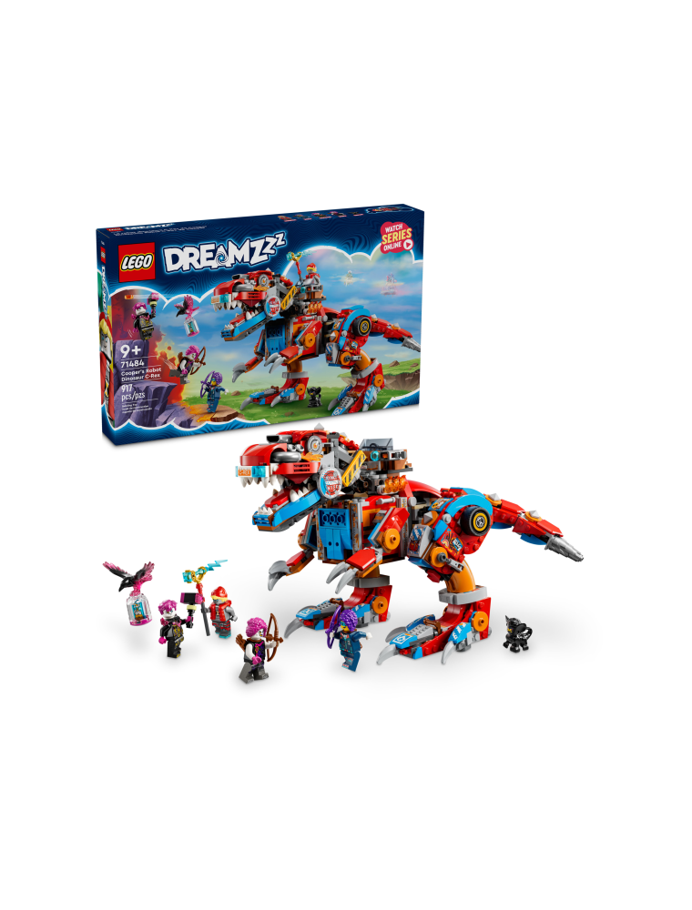 LEGO DREAMZzz 71484 - DINOSAURO ROBOT C-REX DI COOPER