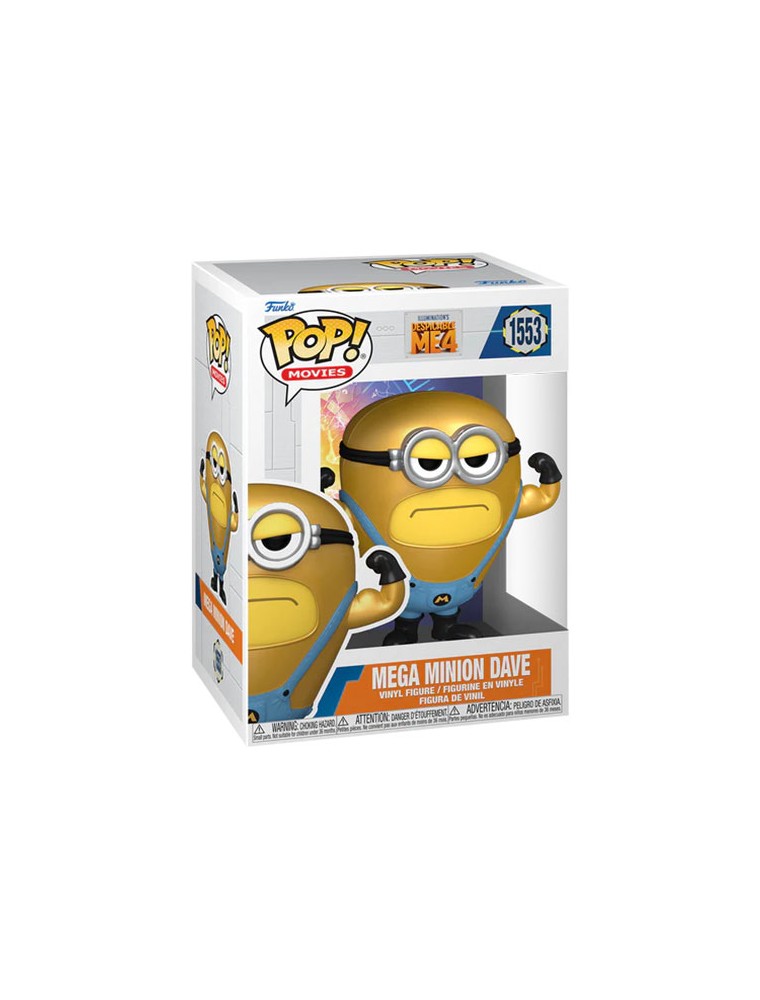 FUNKO POP CATTIVISSIMO ME 4 MEGA MINION DAVE 1553 MOVIES - FUNKO