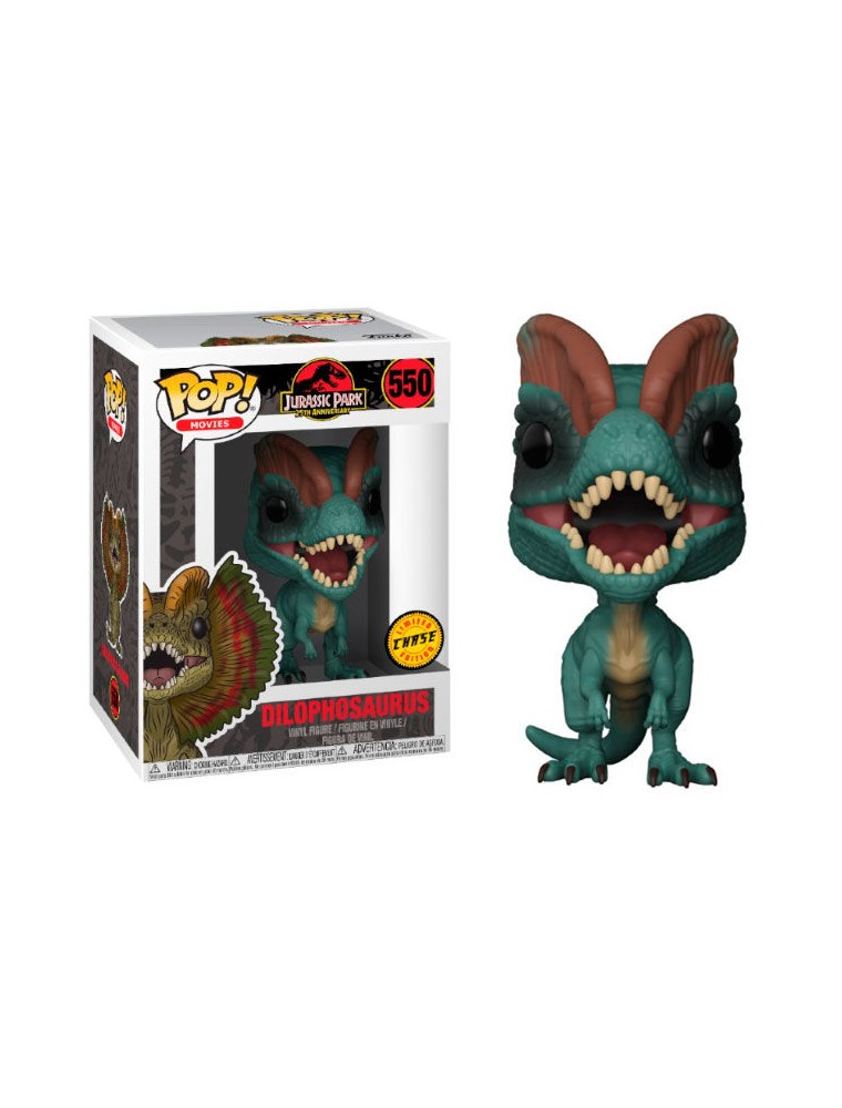 Pop Figura Jurassic Park Dilophosaurus Chase Funko