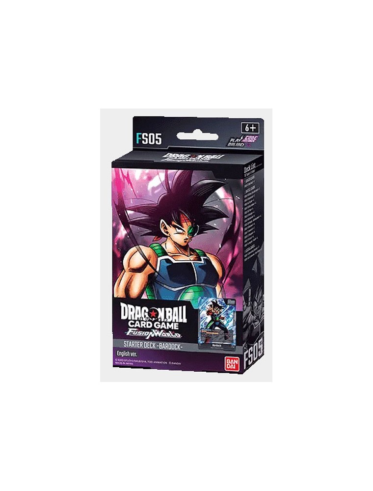 Dragon Ball Super Carte Gioco Fusion World Starter Deck Bardok Fs05 (eng) Bandai