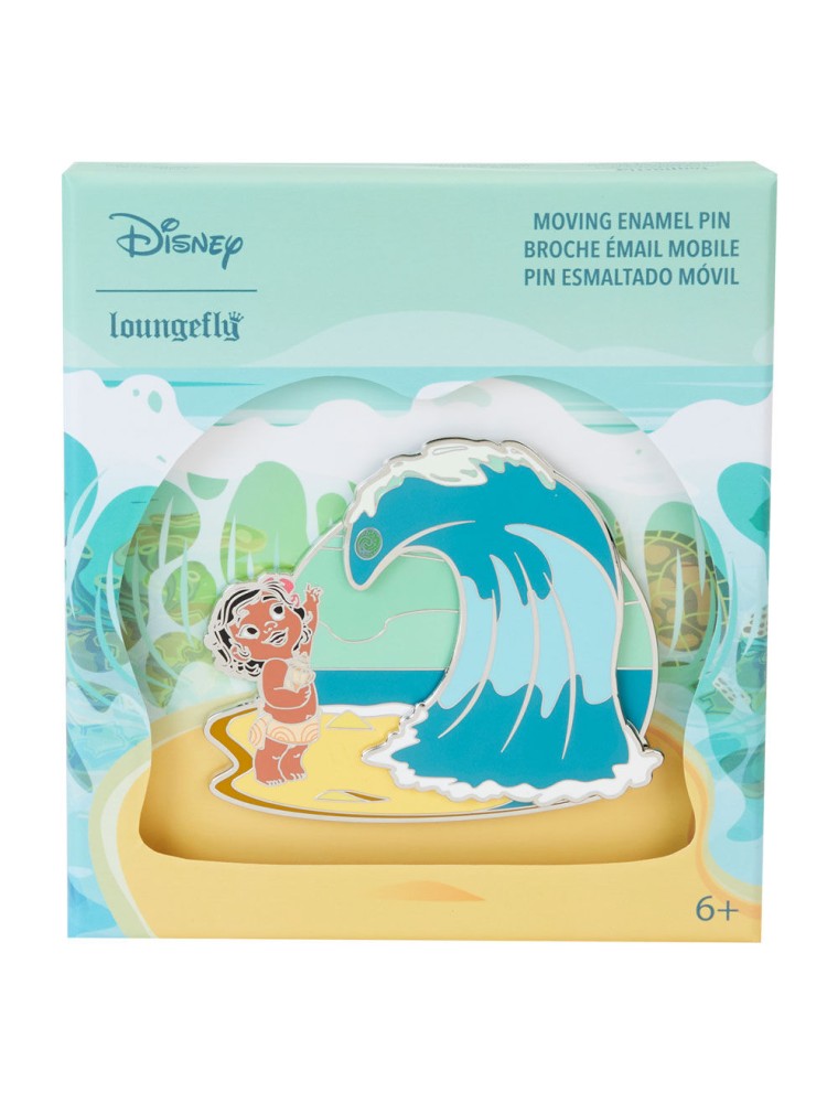 Loungefly Disney Vaiana Moana Ocean Waves Spilla Loungefly